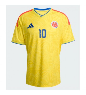 Colombia James Rodriguez #10 Hjemmebanetrøje VM 2026 Kortærmet
